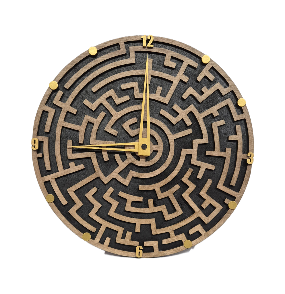 Horloge labyrinthe