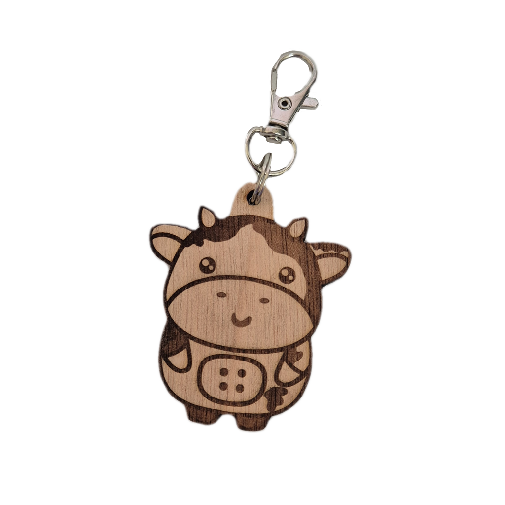 Porte clé vache kawaii 